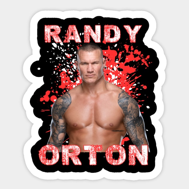 Randy Orton - WWE Sticker by AwkwardTurtle